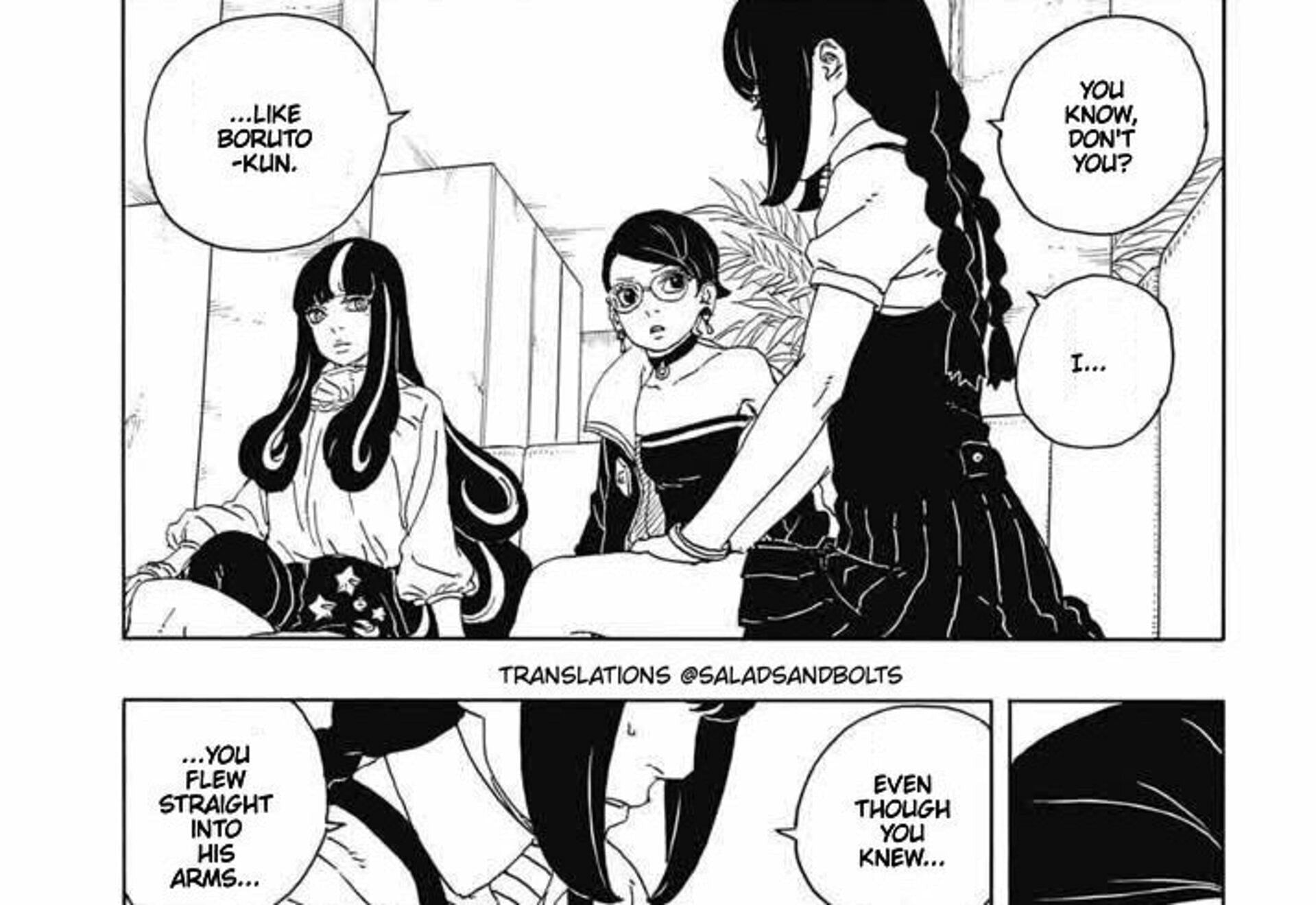 Sumire confesses (Image via Viz Media)